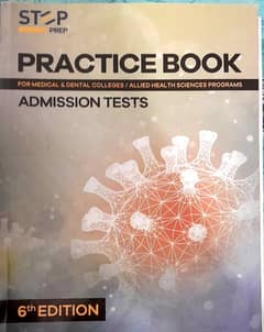 Steps MDCAT with NUMS practice book in good condition