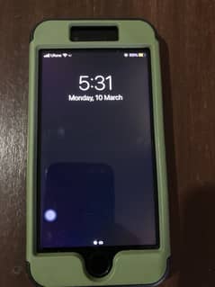 Mint iPhone 7 with original Box & Military Cover