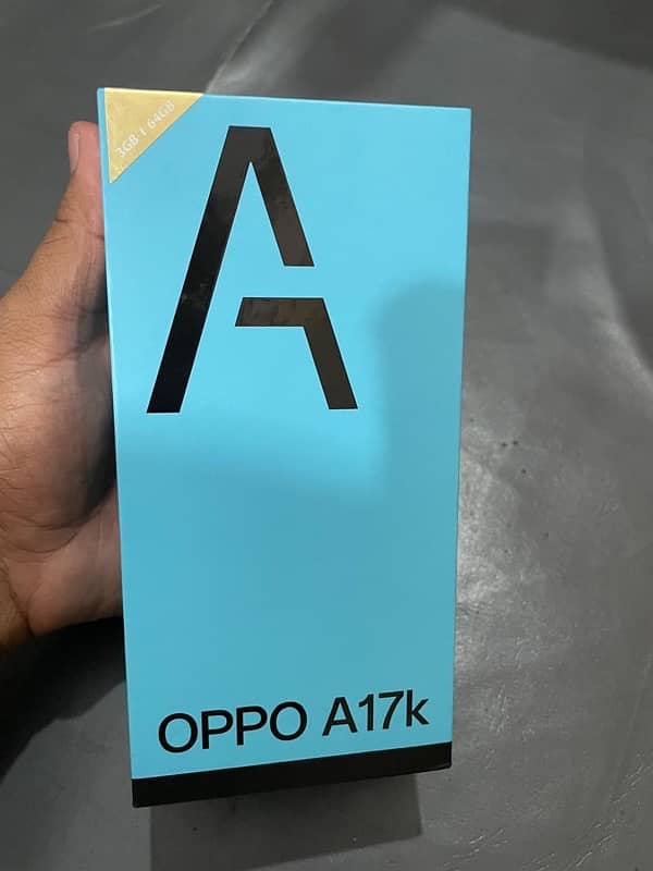 oppo A17k 5