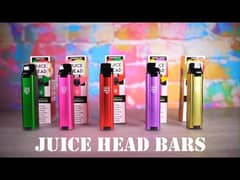 Juice head bar vapes / pods