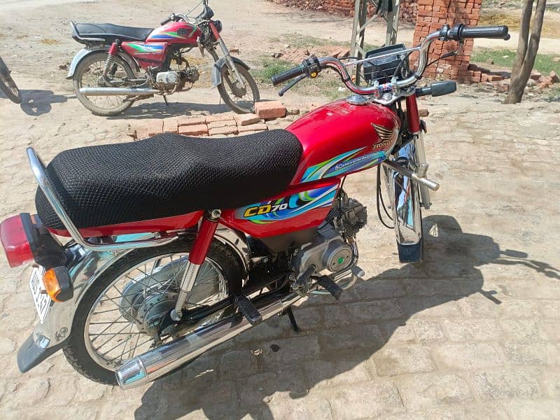 Honda CD 70 Model 2024 1