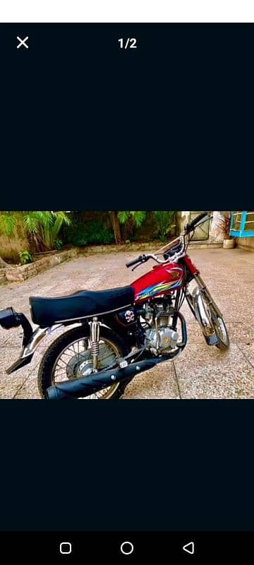 Golden number 2222honda 125for sale neat and clean 1