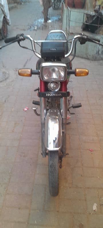 Honda Cd 70 2017 Model Karachi Registered 1