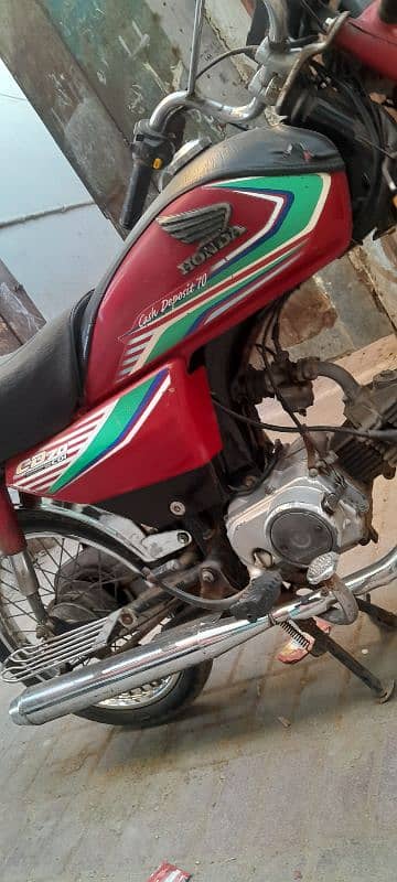 Honda Cd 70 2017 Model Karachi Registered 3