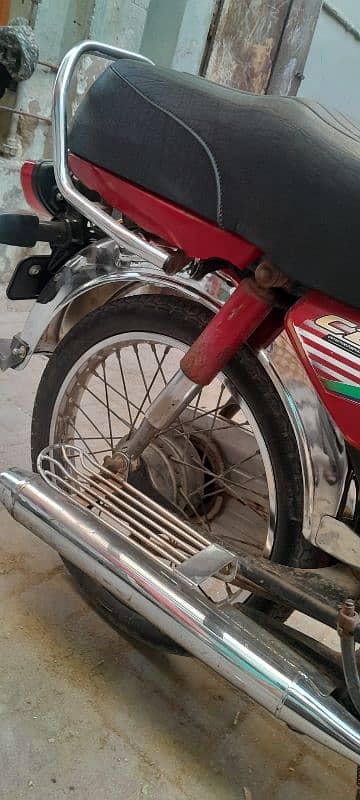 Honda Cd 70 2017 Model Karachi Registered 4