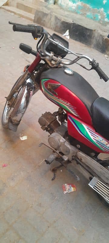 Honda Cd 70 2017 Model Karachi Registered 5