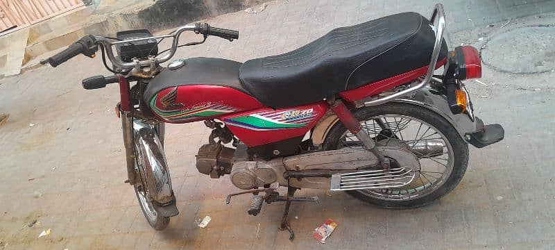 Honda Cd 70 2017 Model Karachi Registered 6