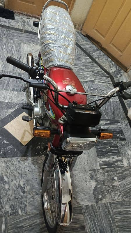 Honda 70 Cc 2024 With open Letter 1