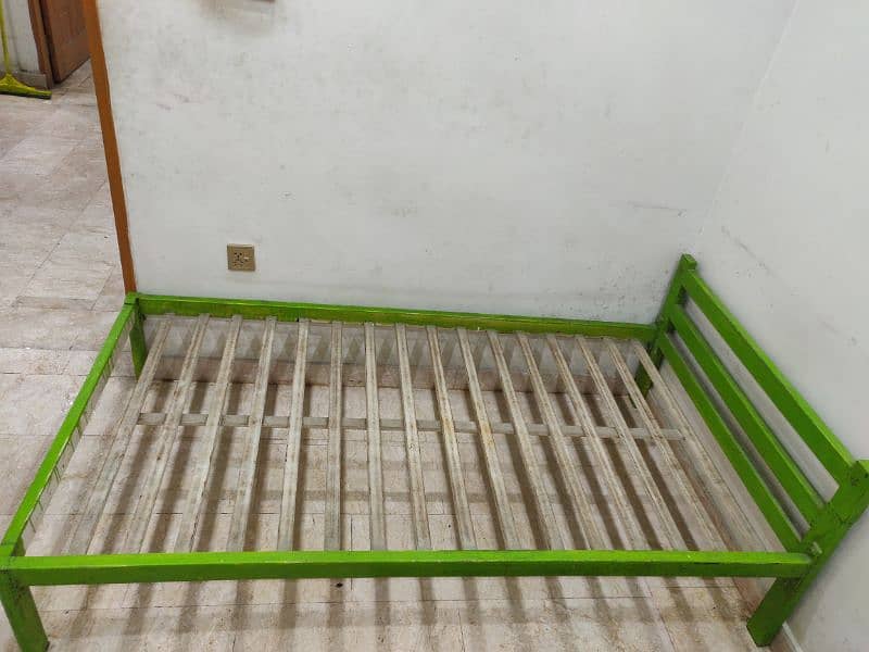 havy weight iron single bed 0