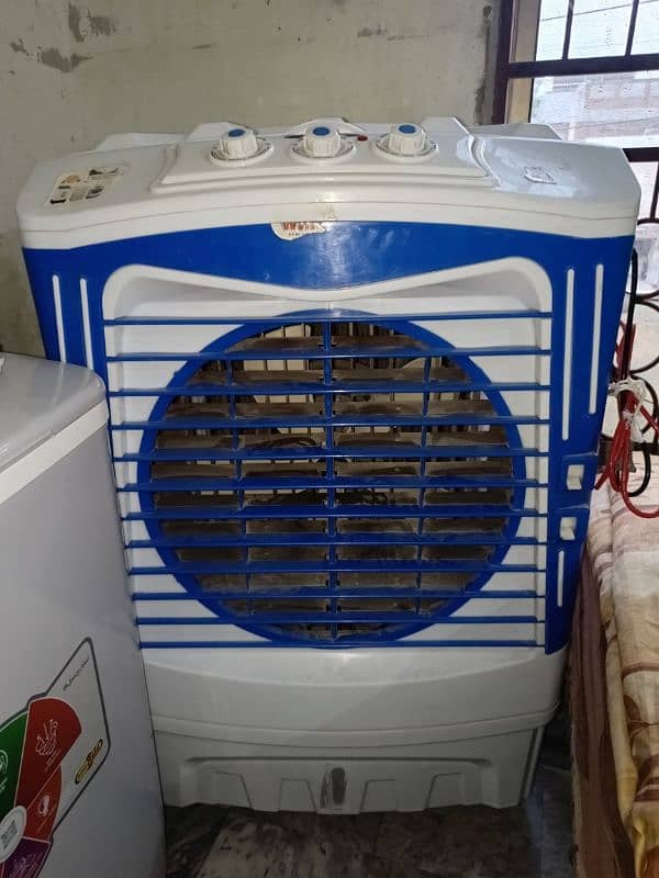 Super white air cooler only 1 month use 99.9% pure copper 1