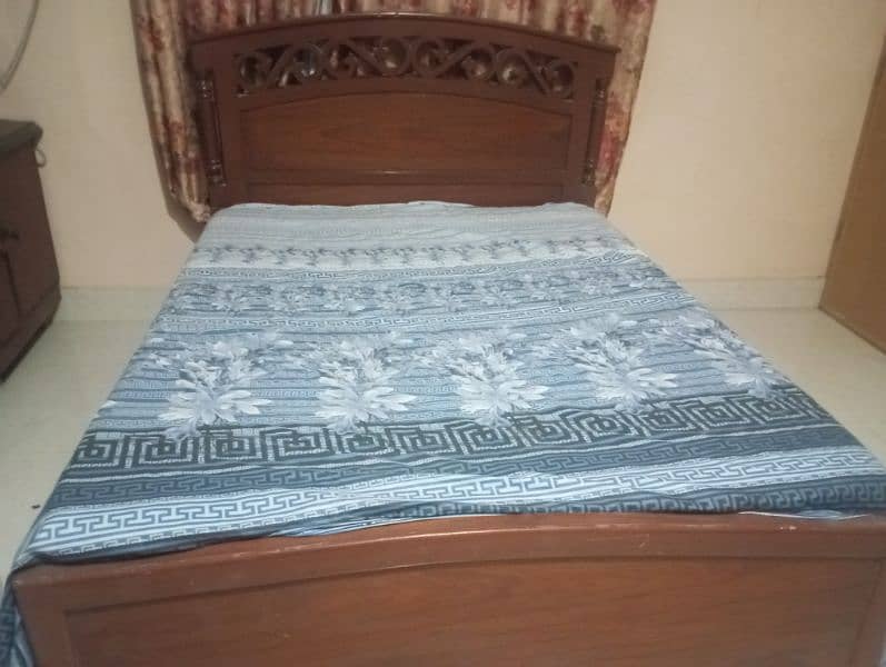 Wooden bed  set 3