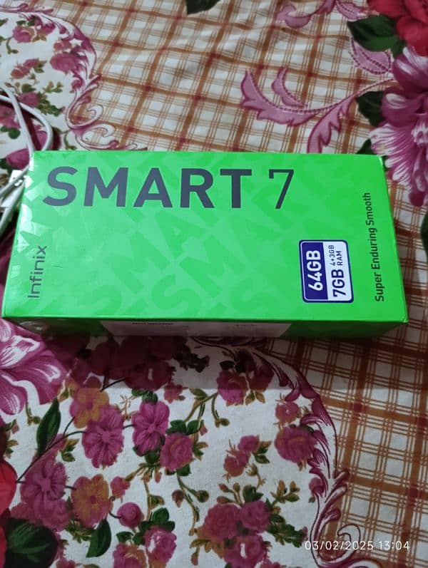 Infinix Smart 7 with complete box 1