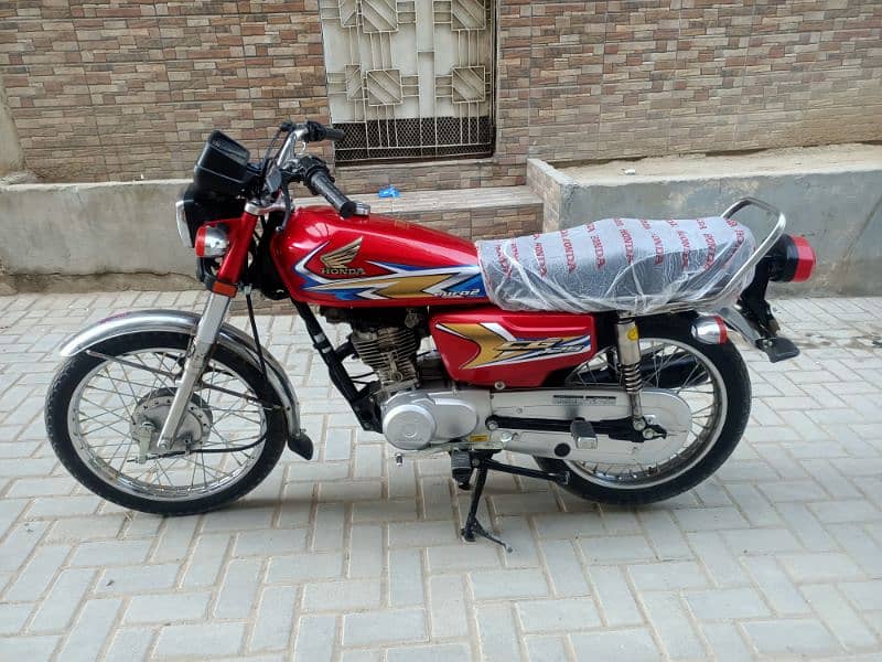 honda cg 125 2020 model mint condition 4