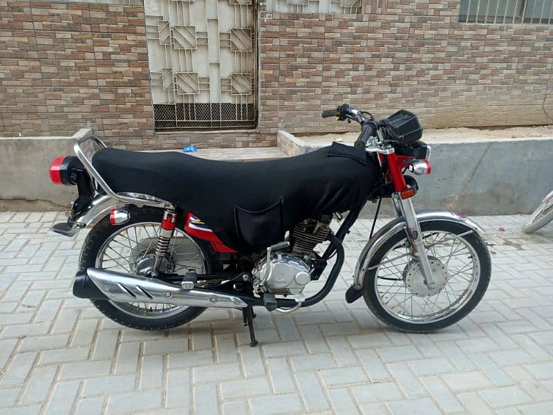 honda cg 125 2020 model mint condition 5