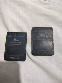 ps2 memory cards