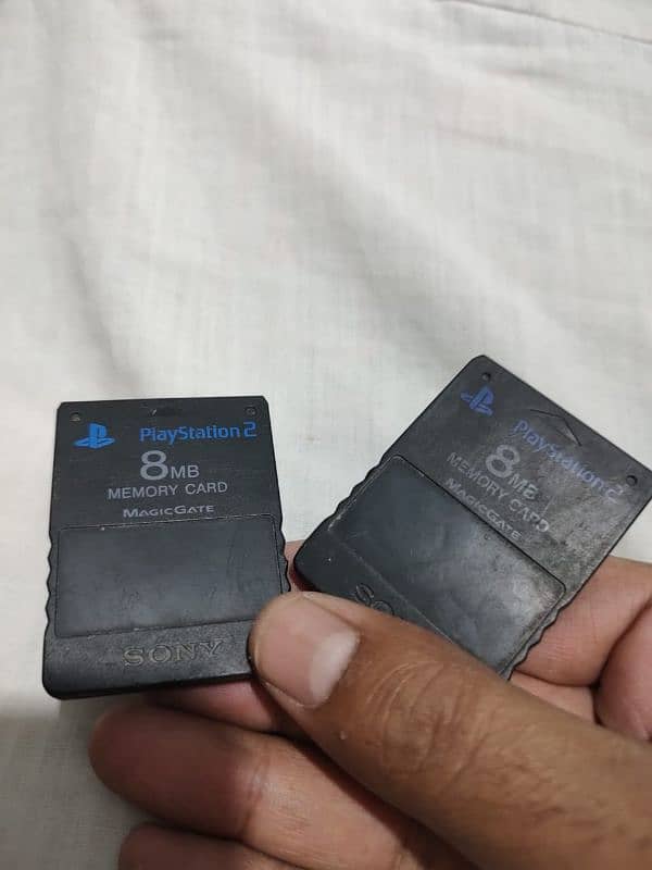 ps2 memory cards 2