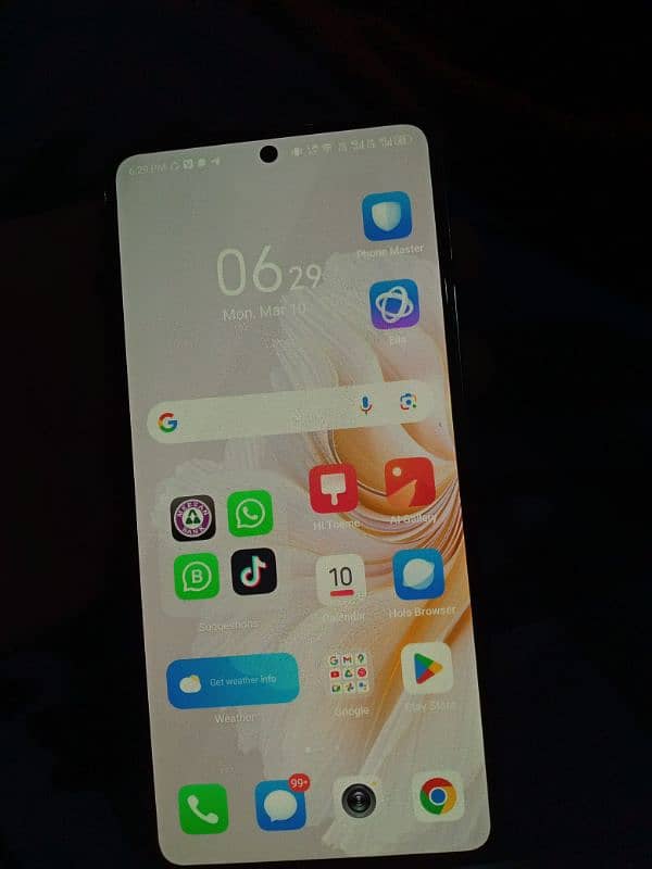 tecno camon 20pro (8+256)  box and charger screen thori se yellow hy 0