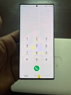 Samsung Note 20 Ultra Line in Screen