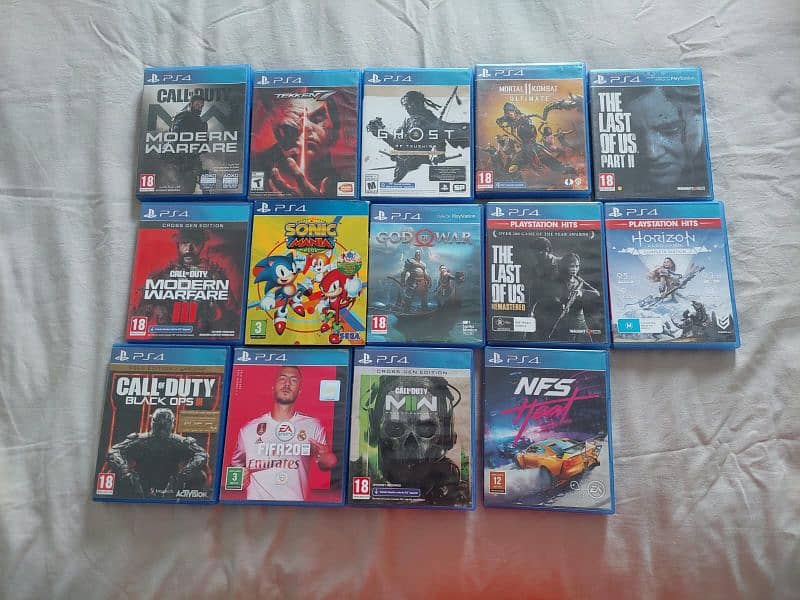 PS4 Pro video games (14 Nos. ) 1