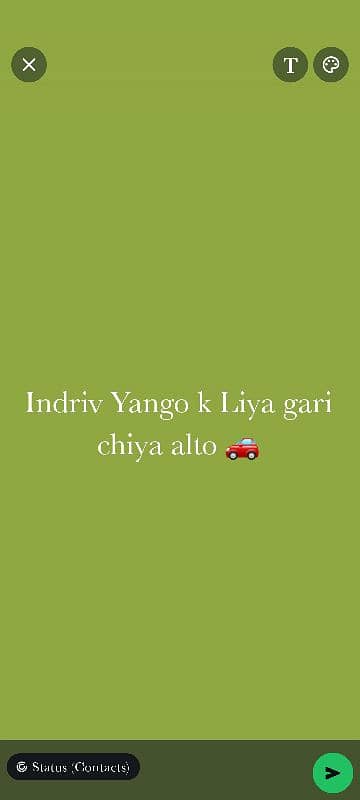 indriv Yango Uber k Liya gare chiya alto 0