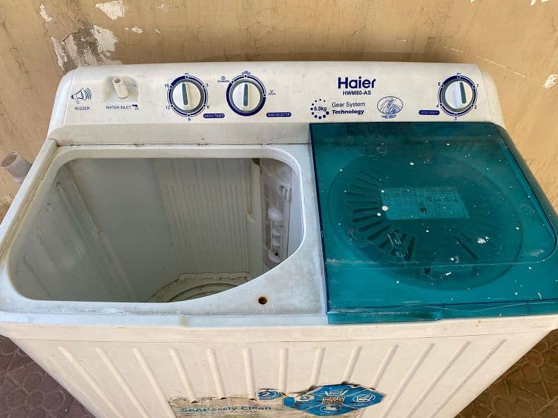 haier  washing machine 4