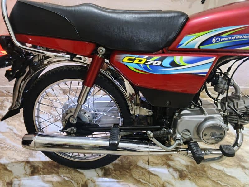 honda cd 70 in new condition for sale 3