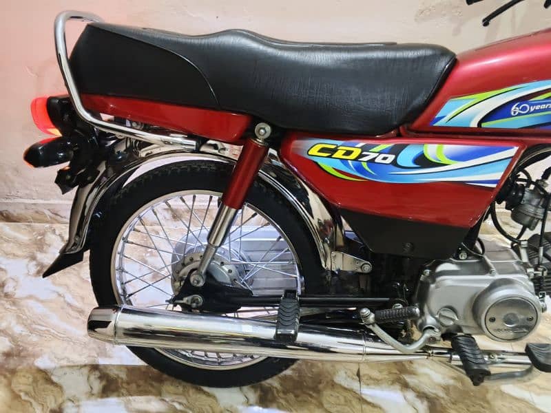 honda cd 70 in new condition for sale 4