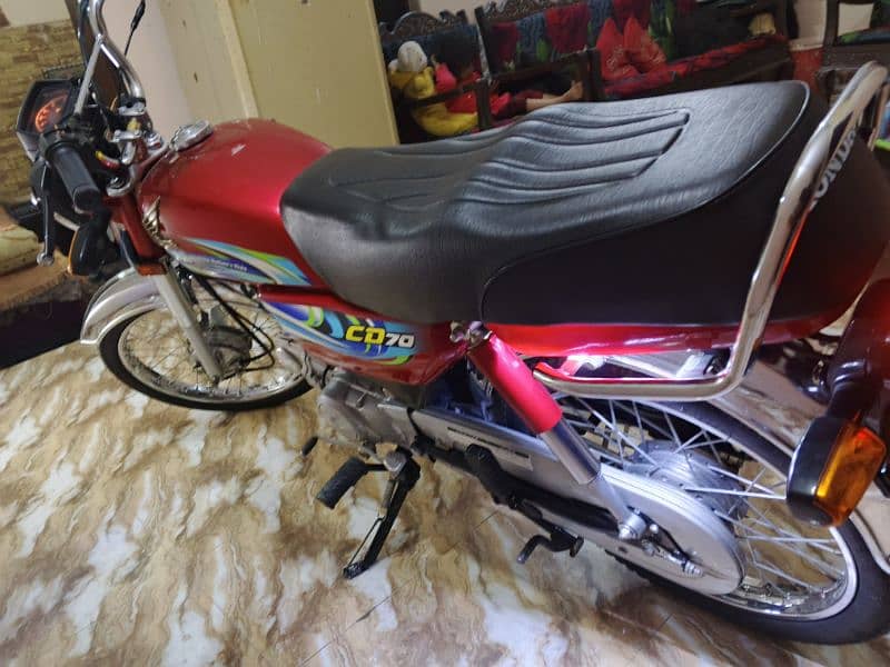 honda cd 70 in new condition for sale 6