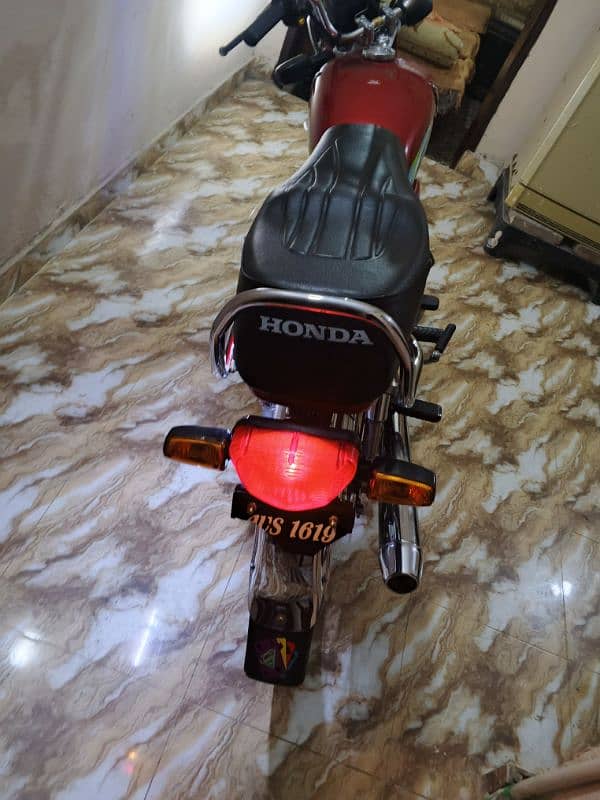 honda cd 70 in new condition for sale 7