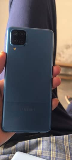 Samsung Galaxy A12/. with box charge  4/128 all ok koi b masla ni