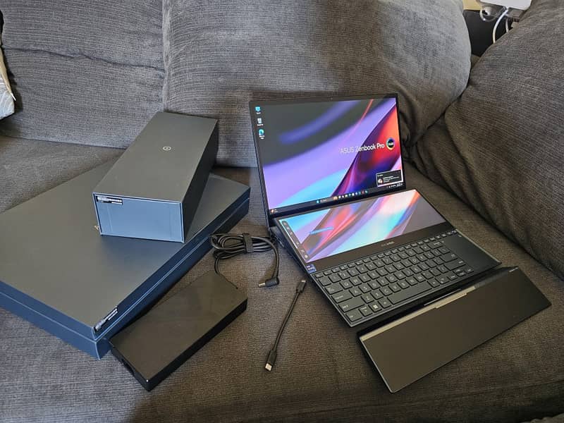 Asus Zenbook Duo Pro 15 - UX582 - Core i9 - RTX 3070 8gb - Creators Ga 4