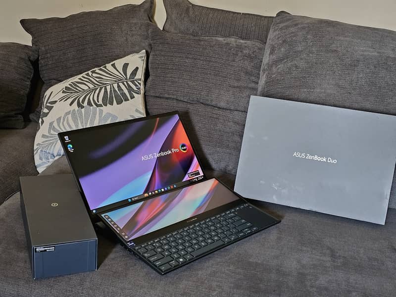 Asus Zenbook Duo Pro 15 - UX582 - Core i9 - RTX 3070 8gb - Creators Ga 5