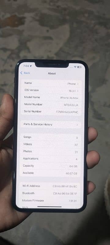 iPhone Xsmax Dual PTA Approved 1