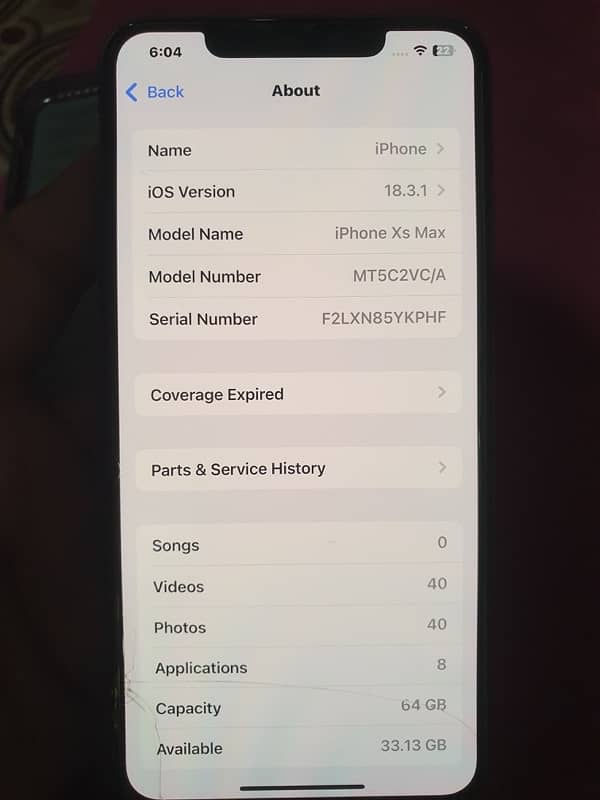 IPHONE XS MAX NON PTA 5