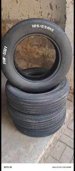 4 tyres 15 inch rim k