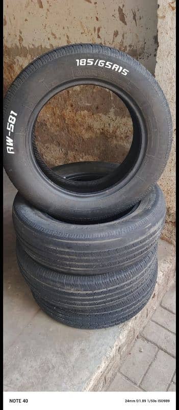 4 tyres 15 inch rim k 0