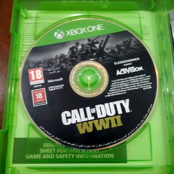 COD WW2 XBOX ONE DISC VERSION 2