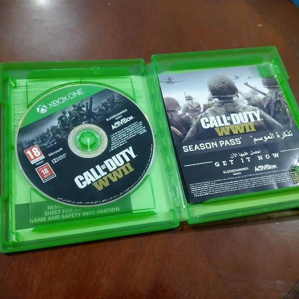 COD WW2 XBOX ONE DISC VERSION 3