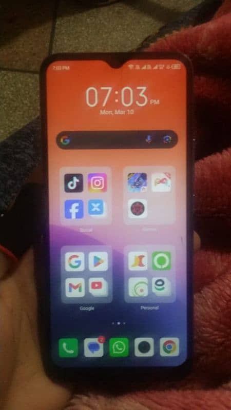 Infinix hot 20i mobile for sale with box 3