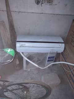 Haier DC inverter AC 1 TON 2 months used urgent sale