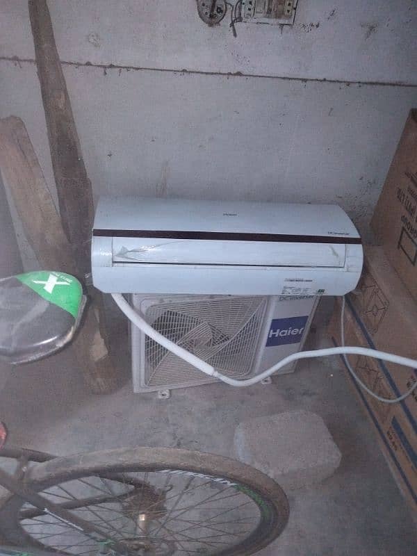 Haier DC inverter AC 1 TON 2 months used urgent sale 0