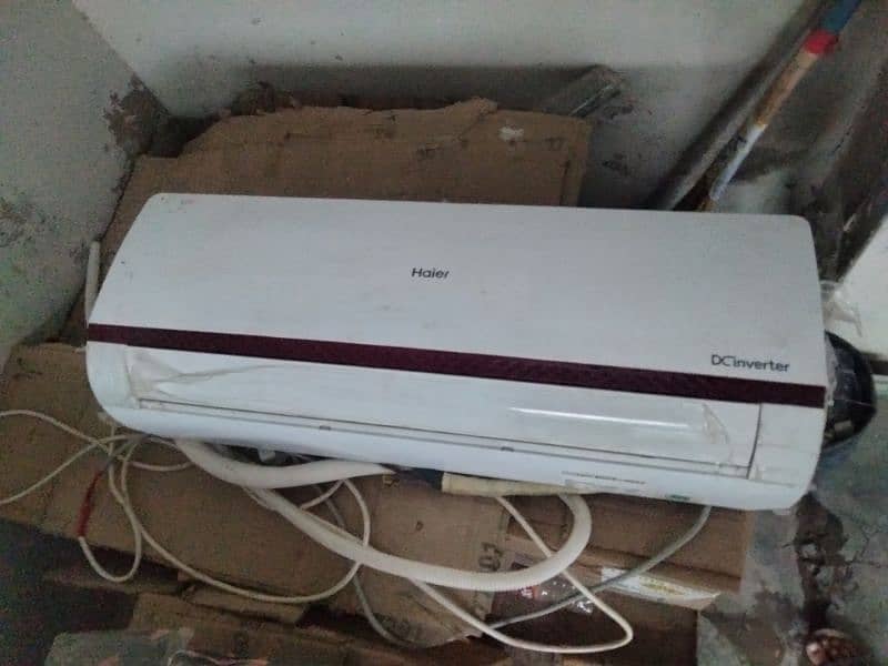 Haier DC inverter AC 1 TON 2 months used urgent sale 2