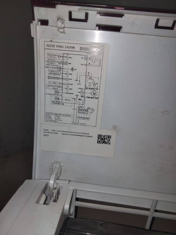 Haier DC inverter AC 1 TON 2 months used urgent sale 6