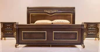 Shisham bed/king size bed/dressing table/bed set/wooden bed/furniture