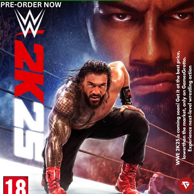 WWE 2K25 is Available For PS4,PS5 0