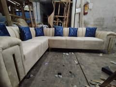 L shape sofa with Moltyfoam