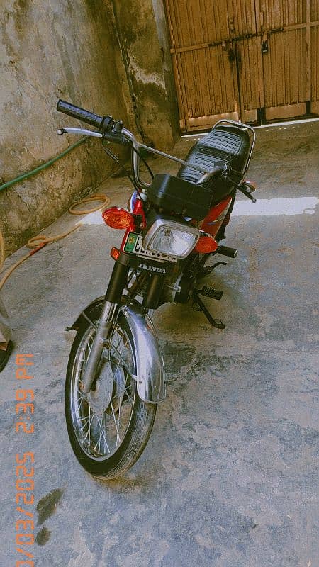 Honda CG 125 2018 model. 2