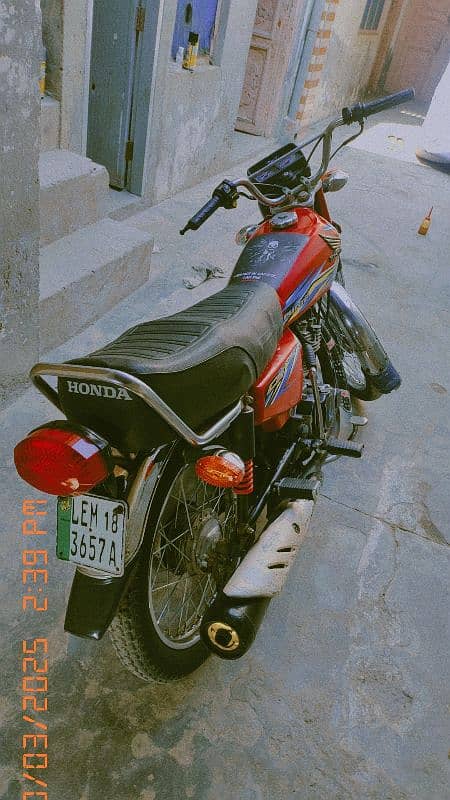 Honda CG 125 2018 model. 5