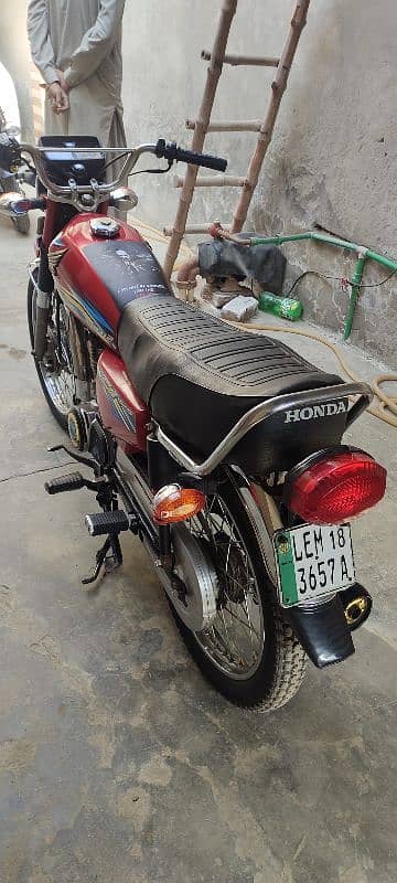 Honda CG 125 2018 model. 9