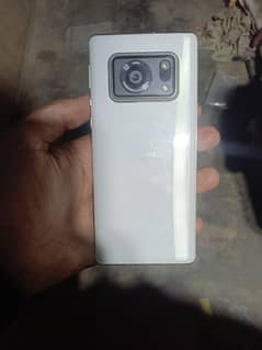 aquos R6 128gb screen finger gaming mobile nonpta total original halat